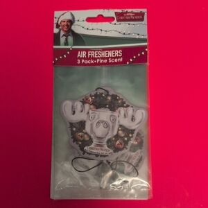 National Lampoon's Christmas Vacation Moose Air Fresheners - Pine Scent (3 Pack)